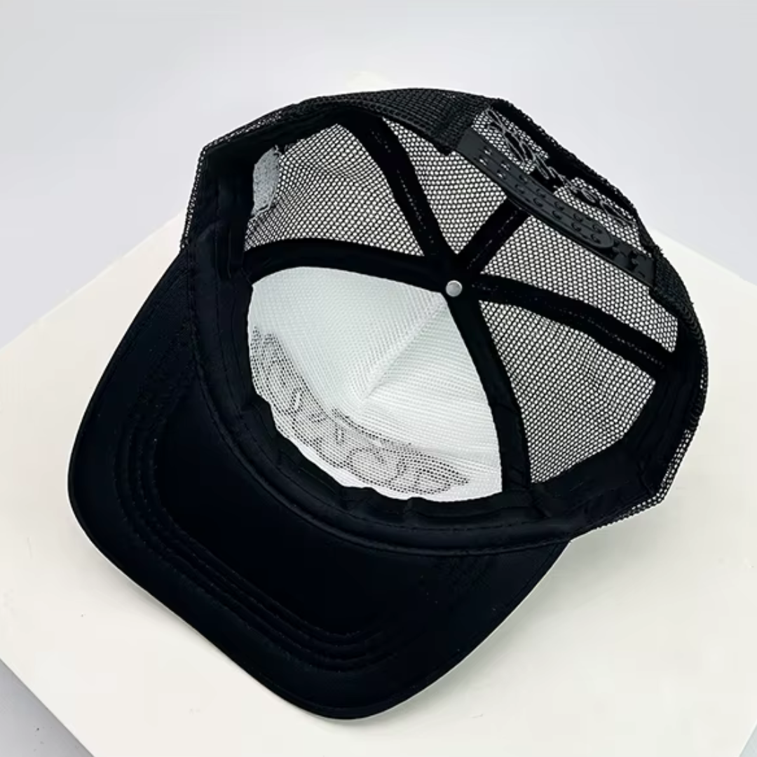 Printed Letter Embroidery Baseball Cap