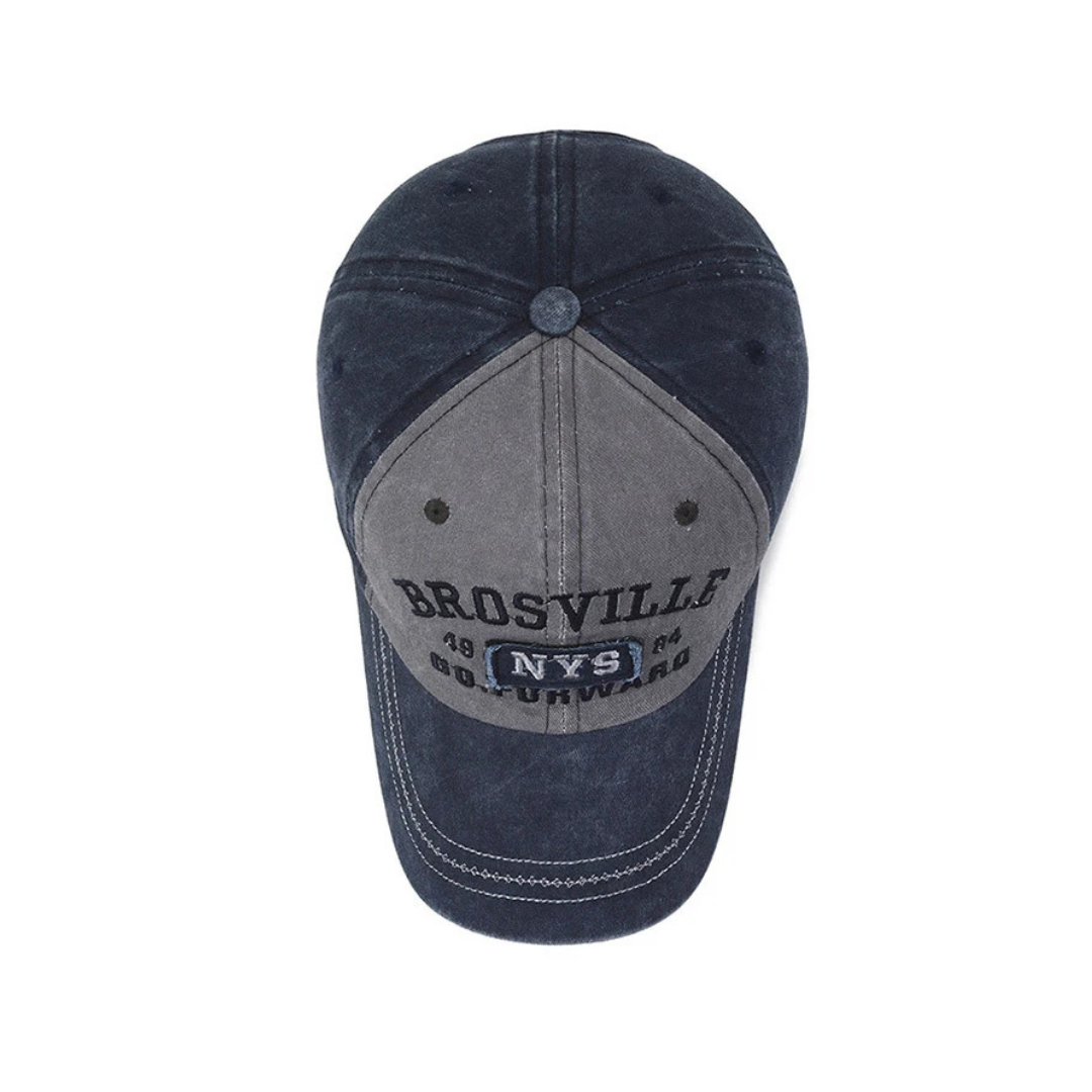 Baseball Cap Casual Letter Embroidered Brosville NYS