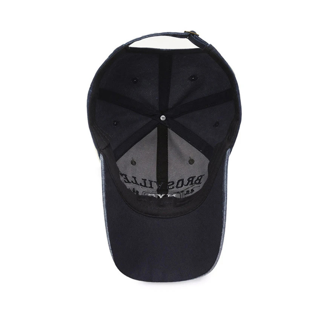 Baseball Cap Casual Letter Embroidered Brosville NYS