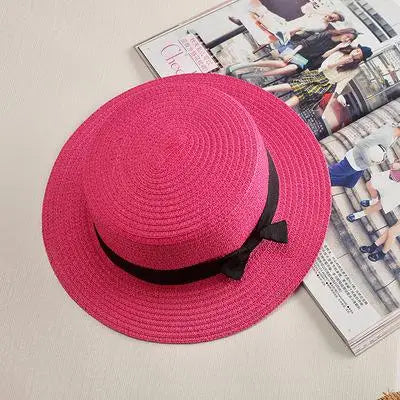 Simple Summer Beach Hat Lady