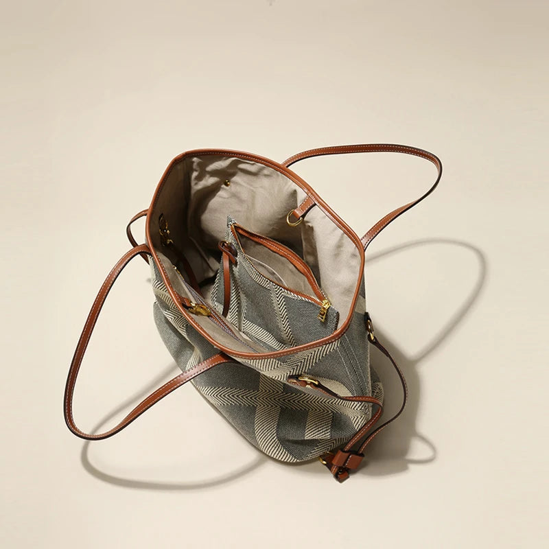 Luxury Elegant Beach Tote Bag Vintage