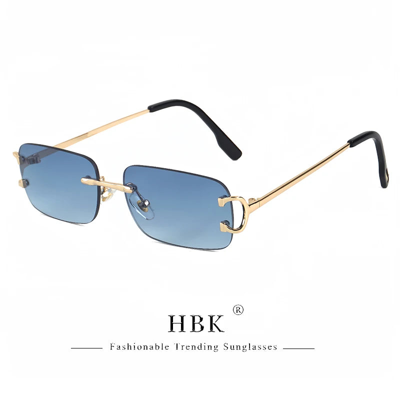 Retro Sunglasses Small Square UV400