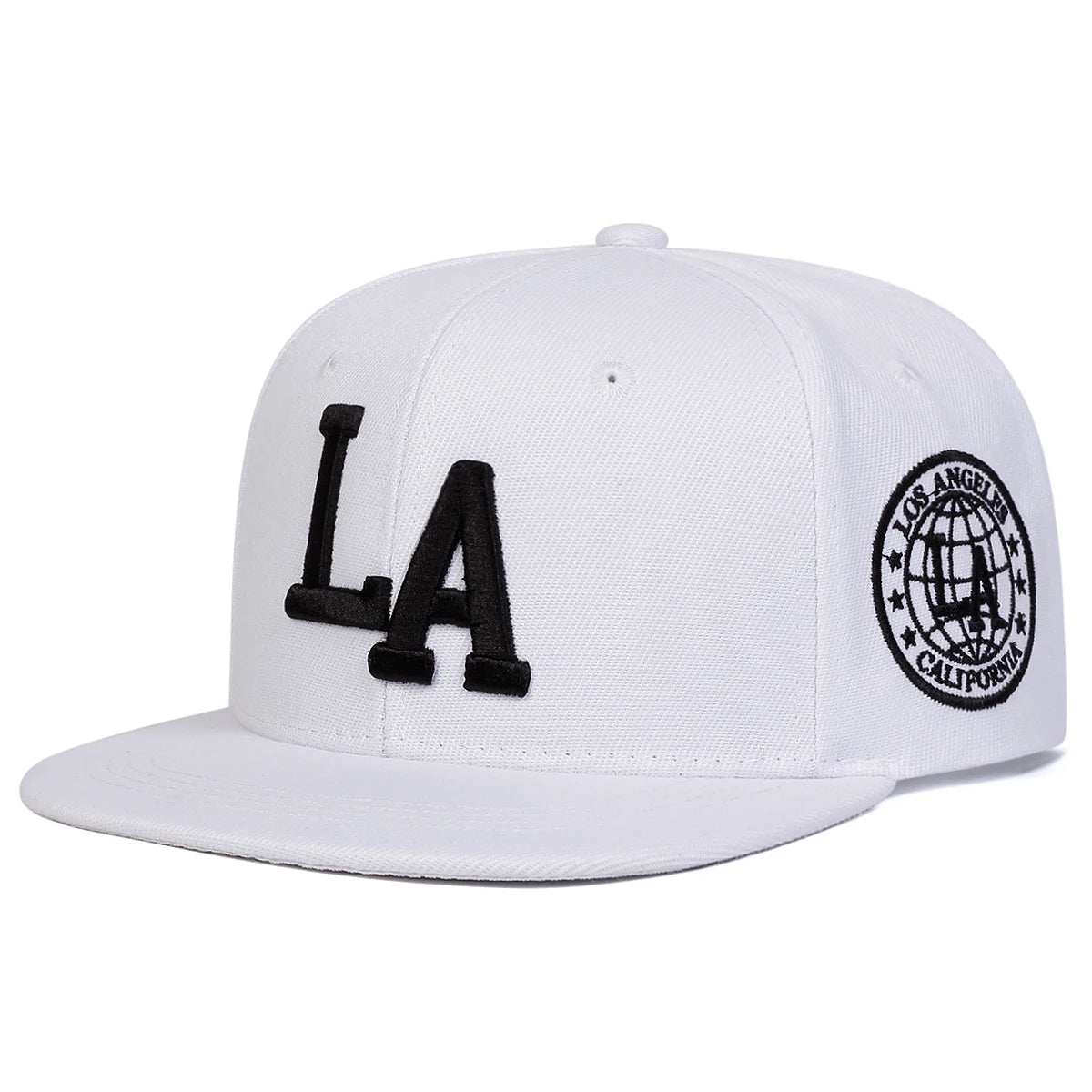 Letter Embroidery Hip-hop Cap L.A