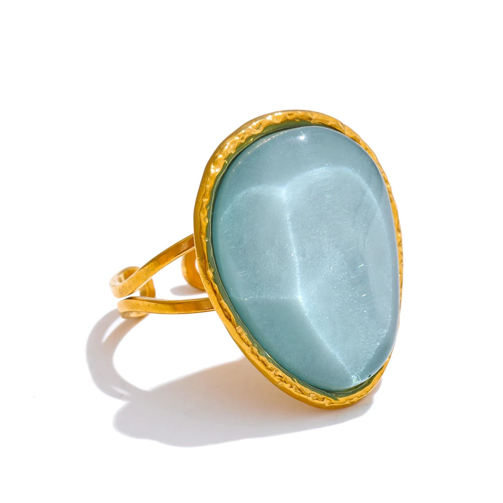 Resin Ring Stainless Steel Summer