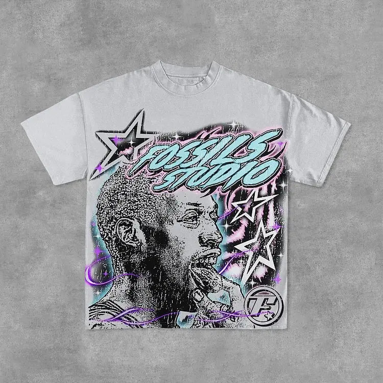 Vintage Oversize Basketball T Shirts