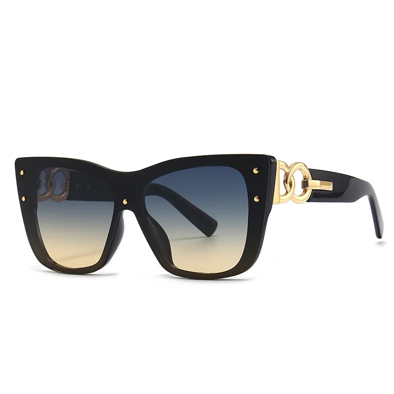 Big Frame Cat Eye Sunglasses