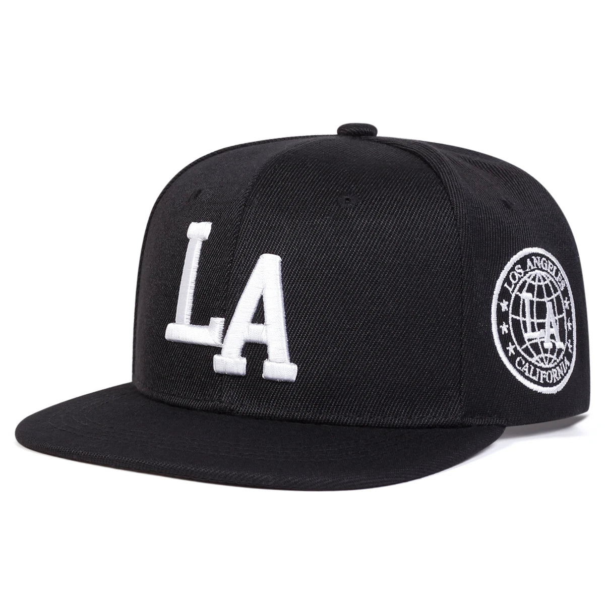 Letter Embroidery Hip-hop Cap L.A