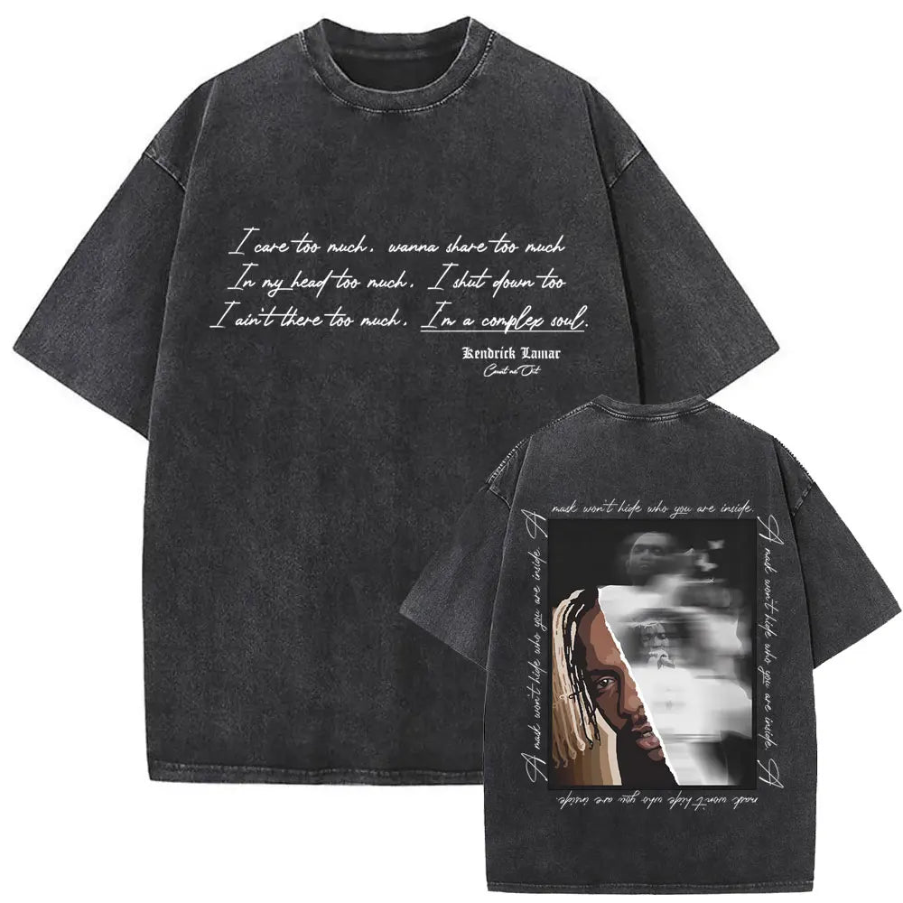 Kendrick Lamar Washed Vintage T-shirt
