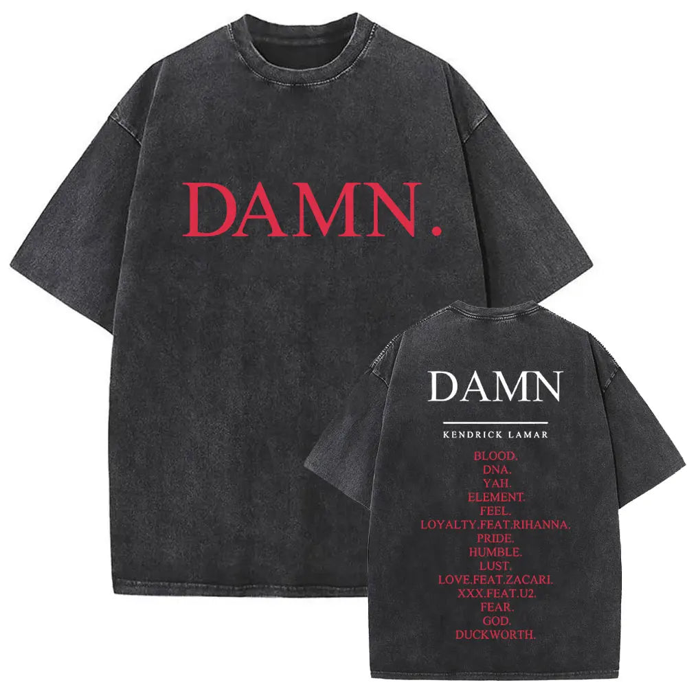 Kendrick Lamar Washed Vintage T-shirt