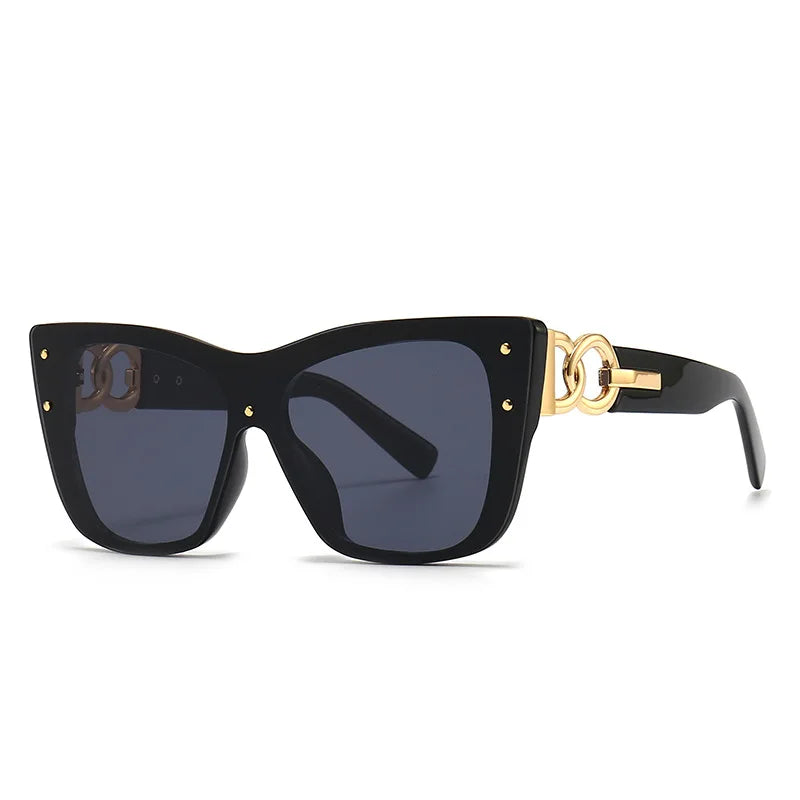 Big Frame Cat Eye Sunglasses