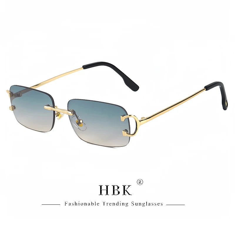 Retro Sunglasses Small Square UV400