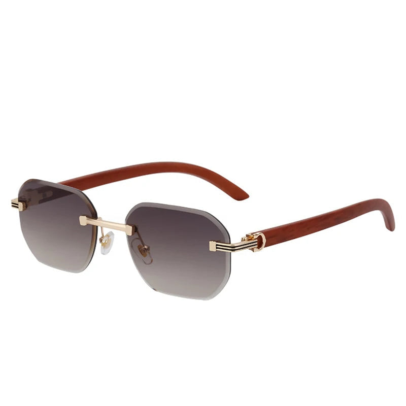 Vintage Square Sunglasses Men