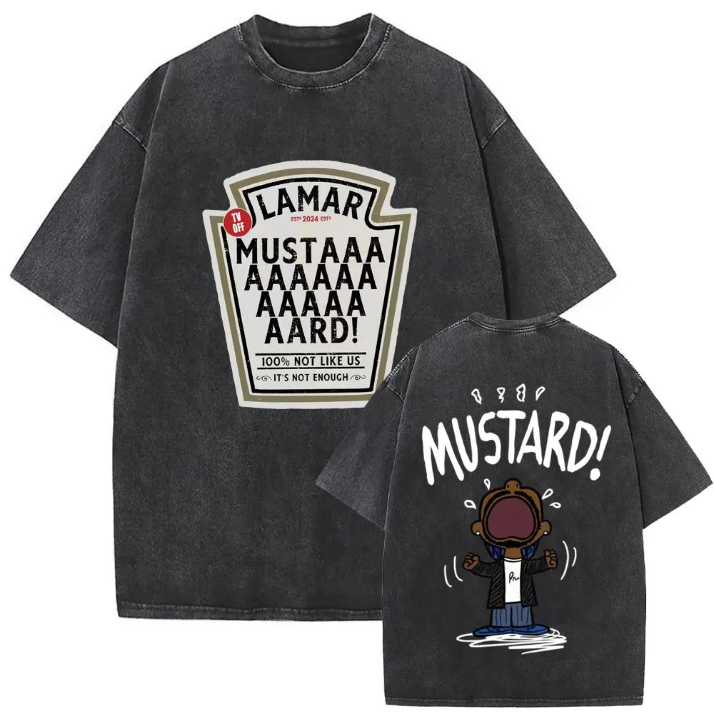 Kendrick Lamar Washed Vintage T-shirt