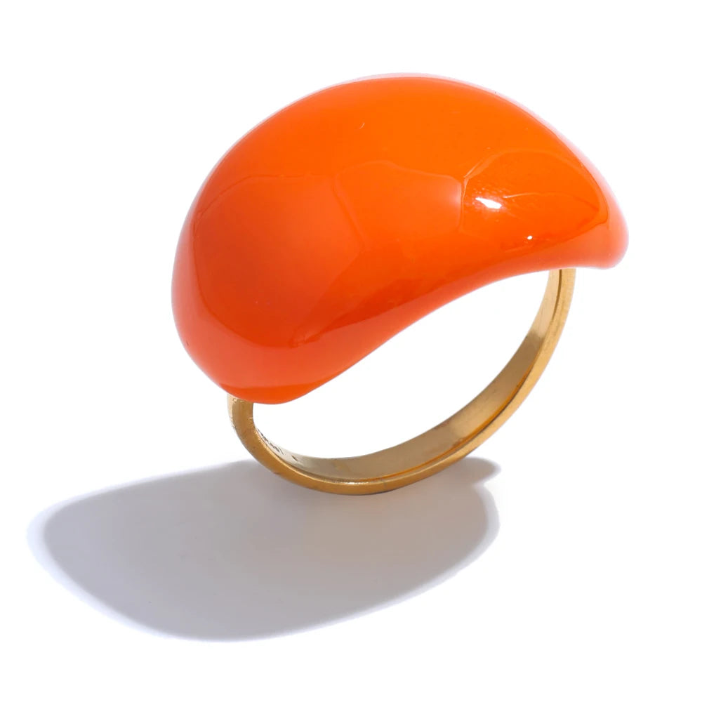 Steel Fashion Ring Stainless Steel