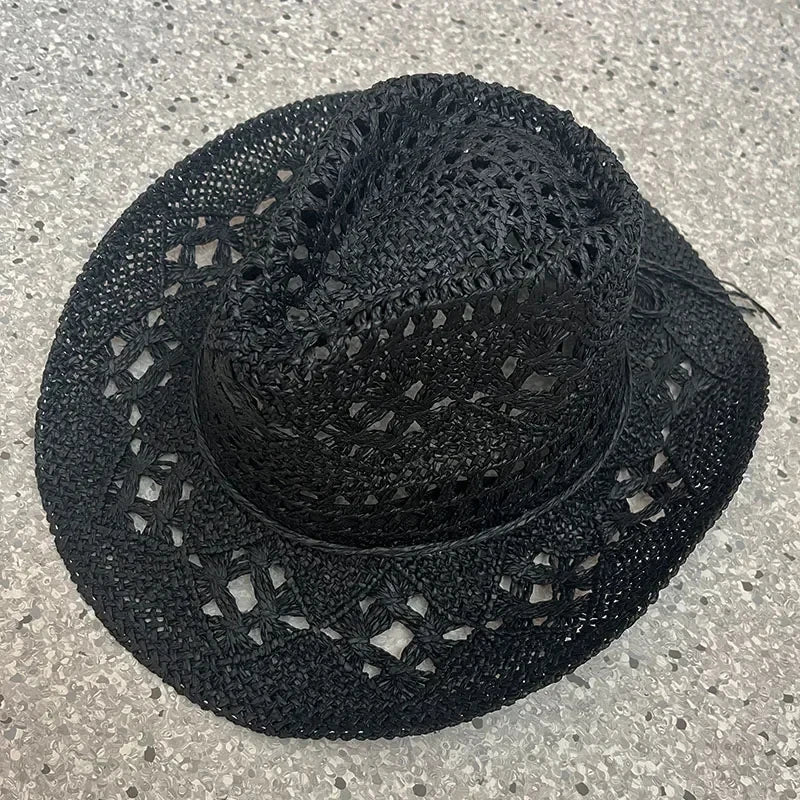Vintage Summer Beach Bohemian Straw Hat