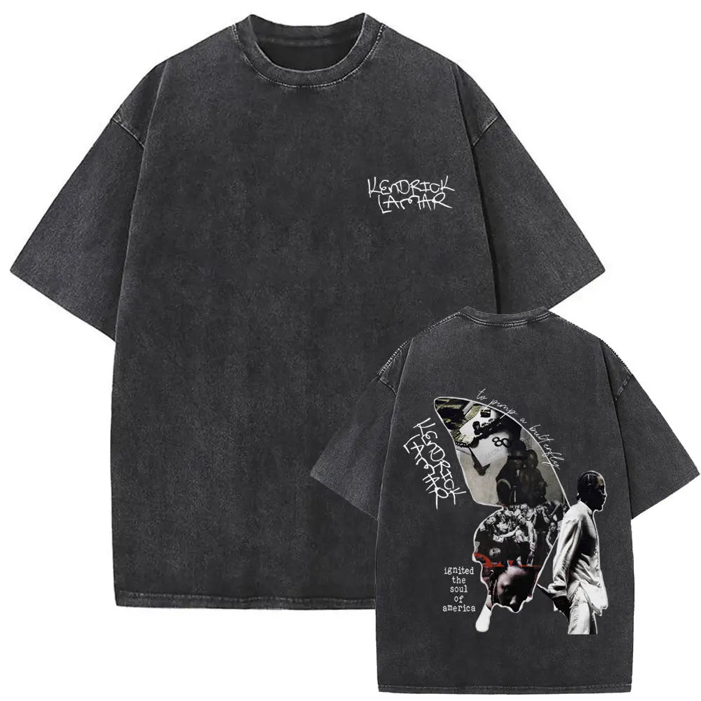 Kendrick Lamar Washed Vintage T-shirt