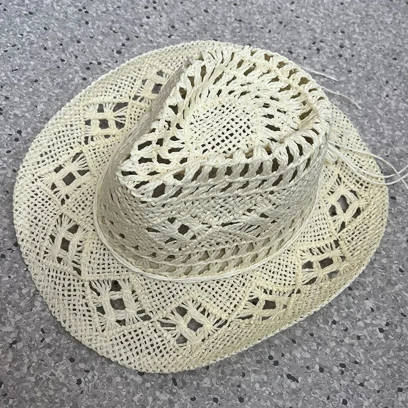 Vintage Summer Beach Bohemian Straw Hat