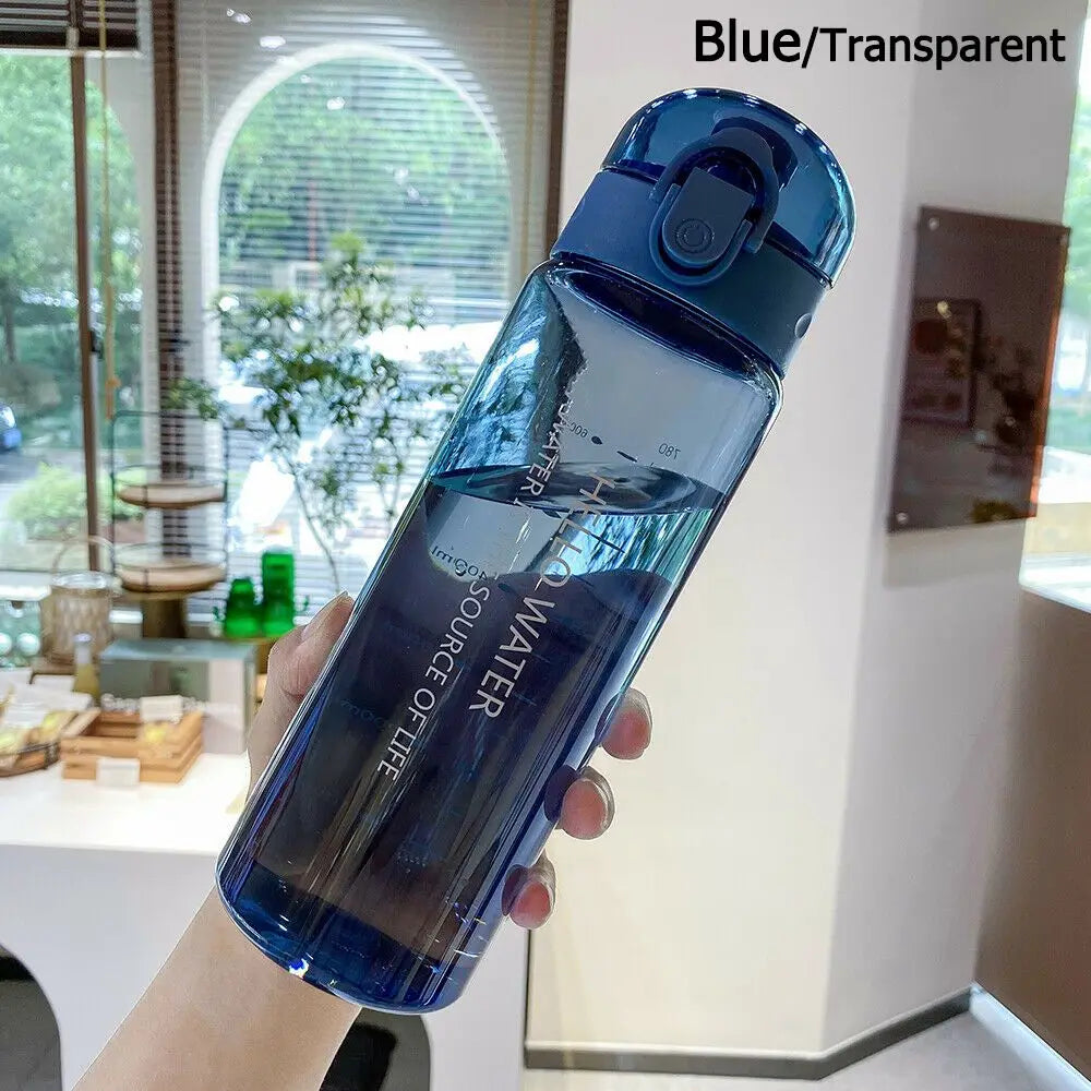 Transparent Water Bottle Portable