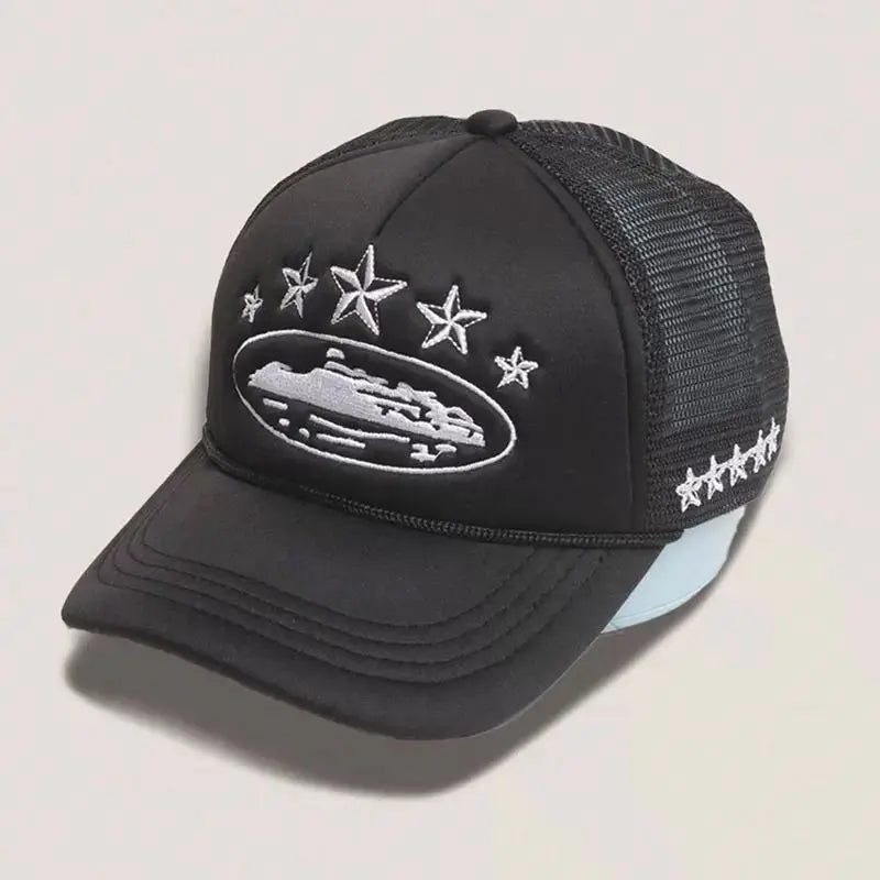 Cap Pentagram Embroidery Baseball