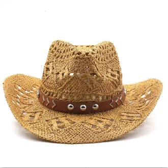 Vintage Summer Beach Bohemian Straw Hat