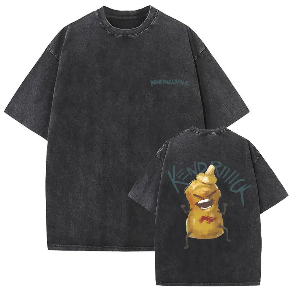 Kendrick Lamar Washed Vintage T-shirt
