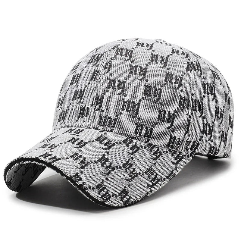 Baseball Cap With Pattern