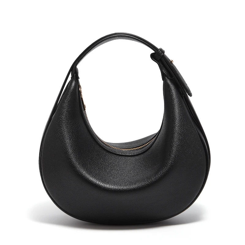 High Quality Foxer Brand Small Handbag Half-Moon