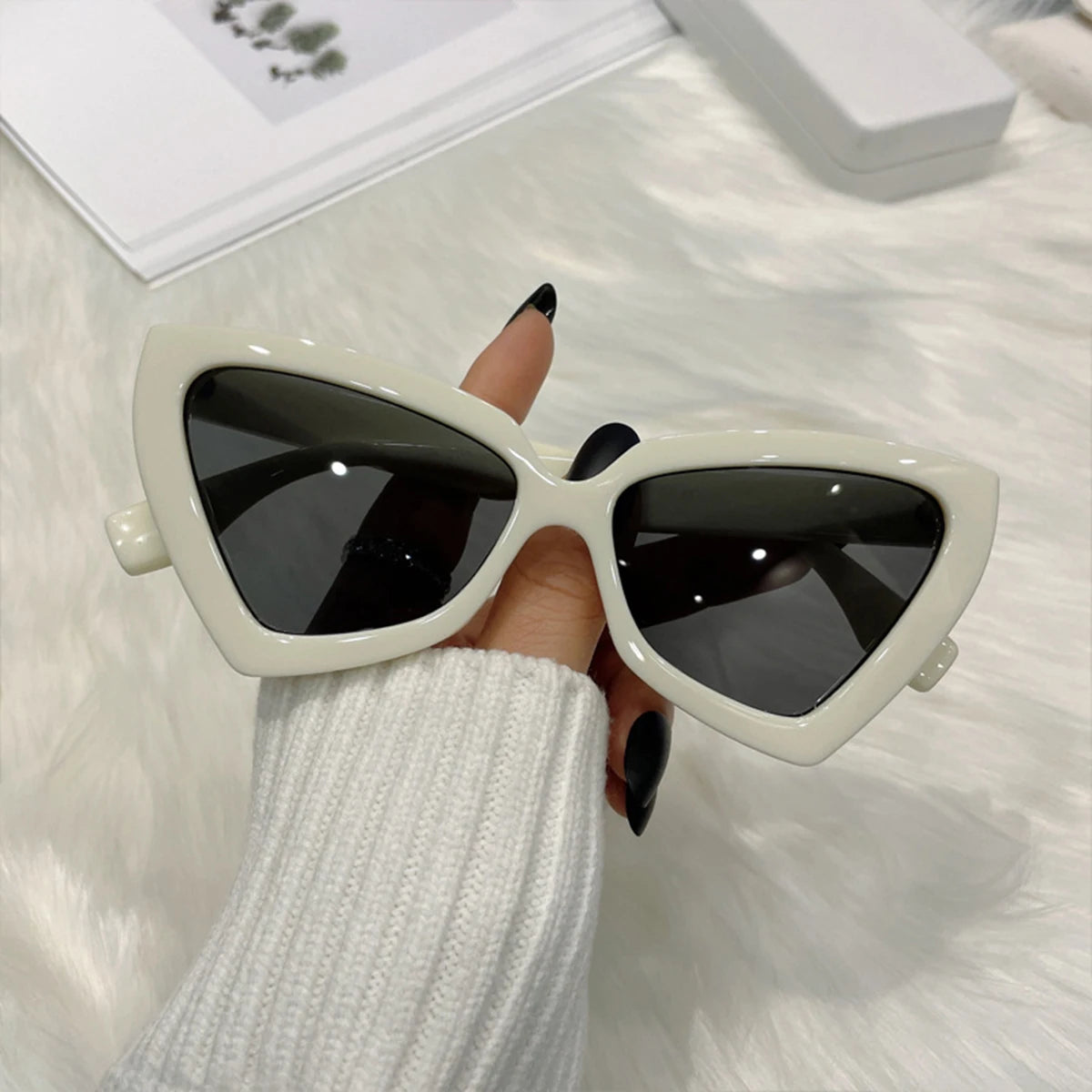 Triangle Polygon Sunglasses Vintage