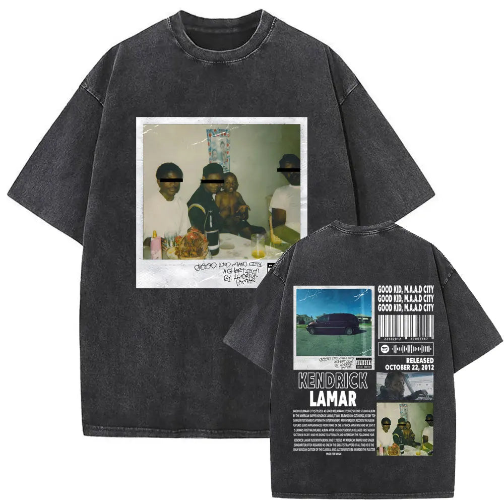 Kendrick Lamar Washed Vintage T-shirt