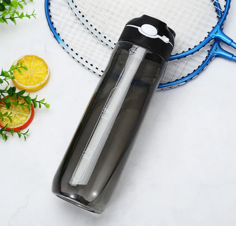 Water Bottle With Straw