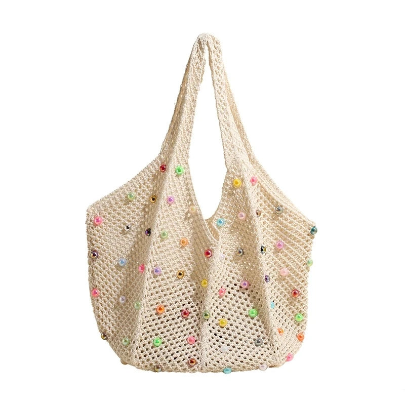 Summer Tote Bag Beach Pearl