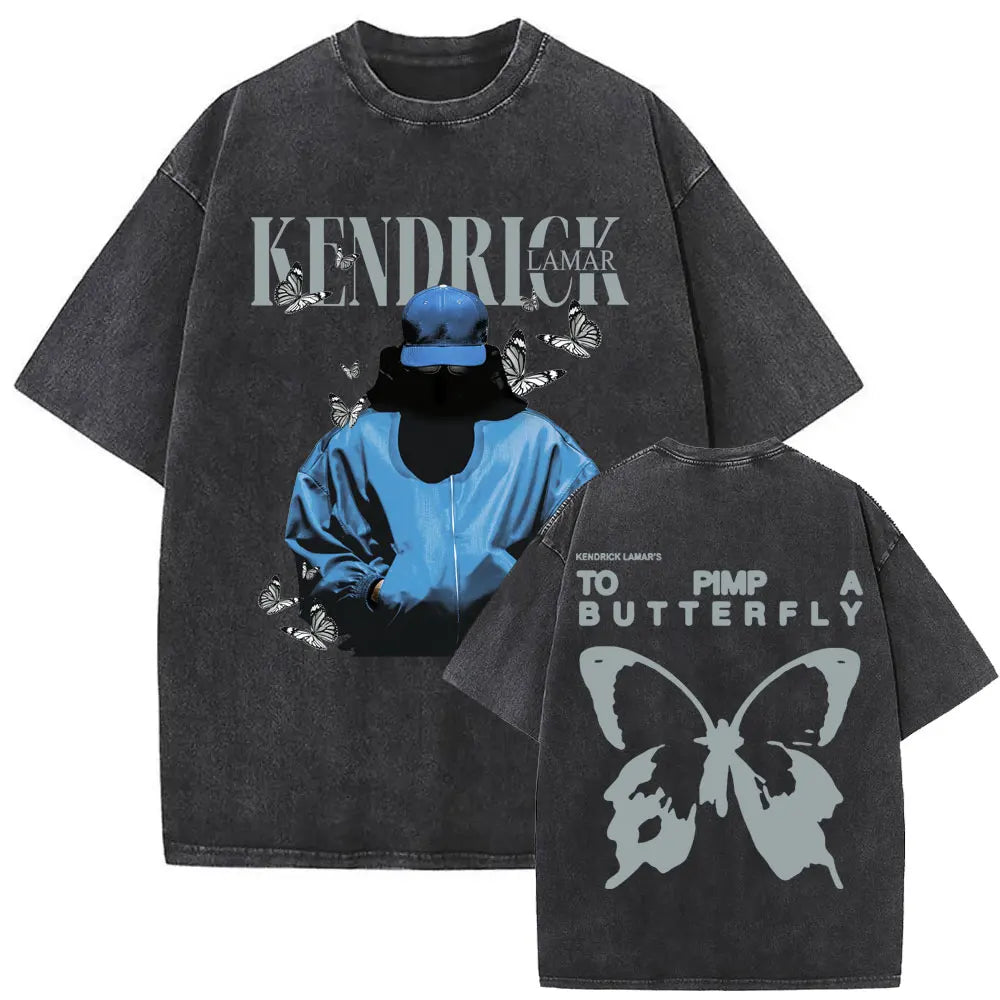 Kendrick Lamar Washed Vintage T-shirt