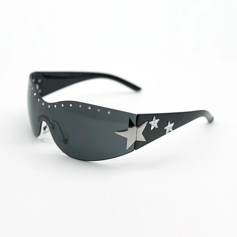 Large Frame Sunglasses Y2K Style