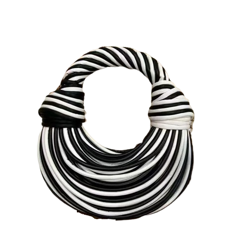 Gold Luxury Designer Bag Brand Handwoven