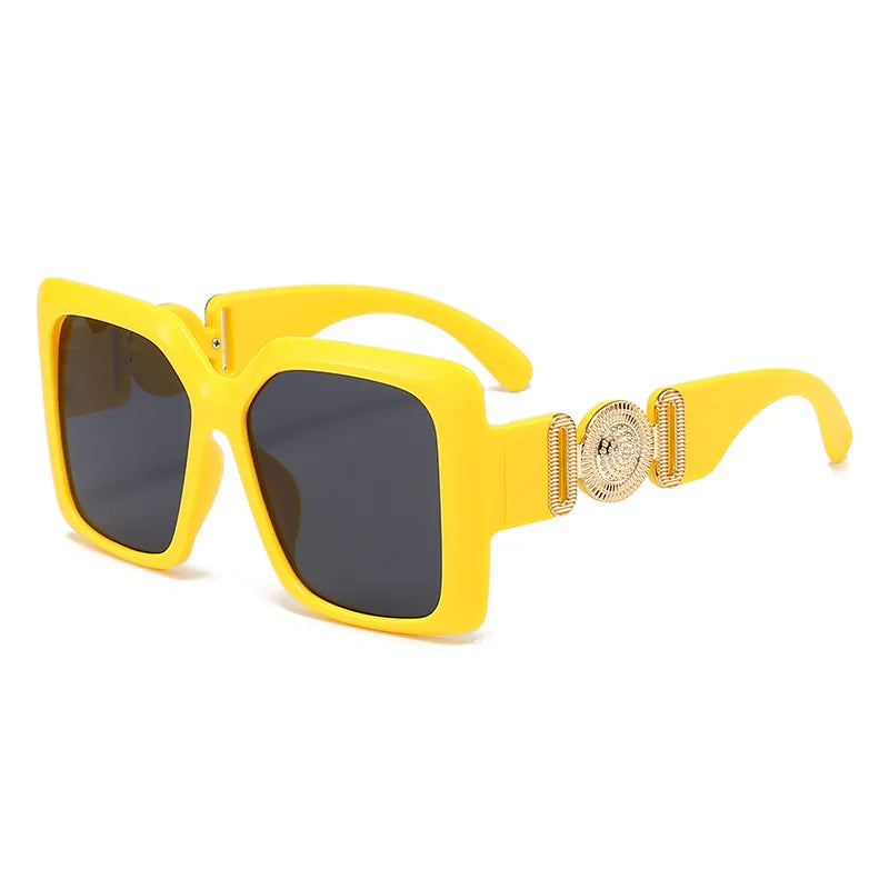 Square Sunglasses Luxury Retro UV400