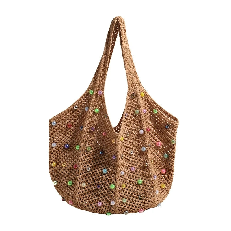 Summer Tote Bag Beach Pearl