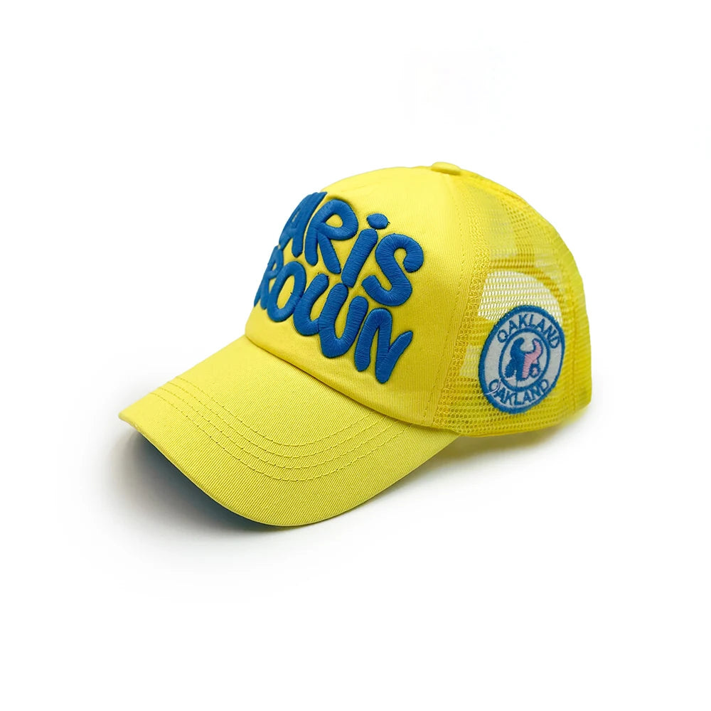 Cap summer letter embroidery