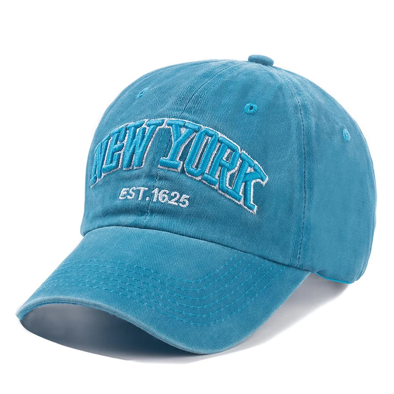 New York Washed Cotton Cap