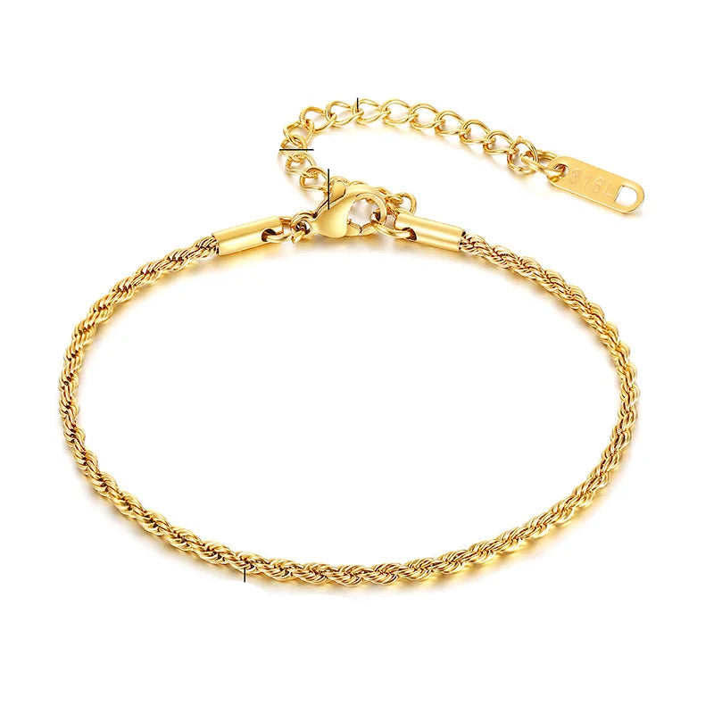 Bracelet Stainless Steel Plated Wrist