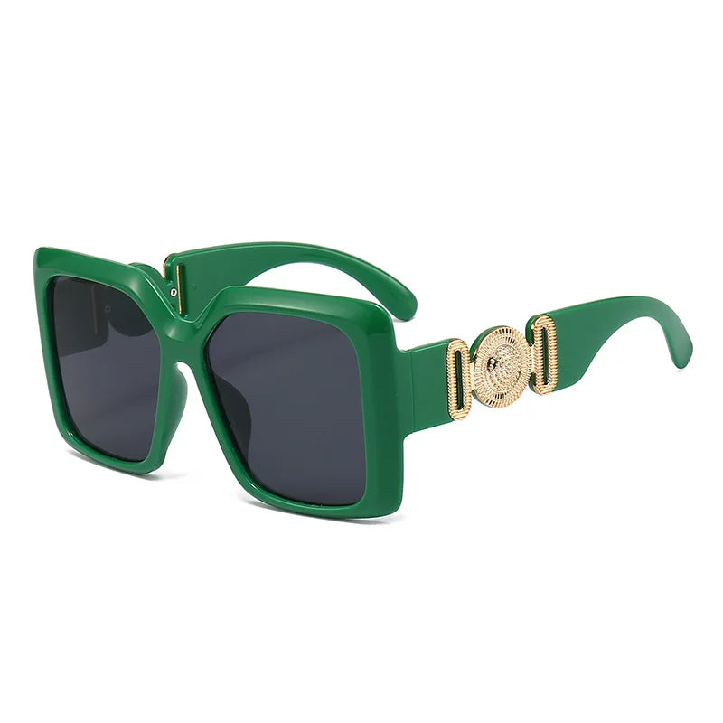 Square Sunglasses Luxury Retro UV400