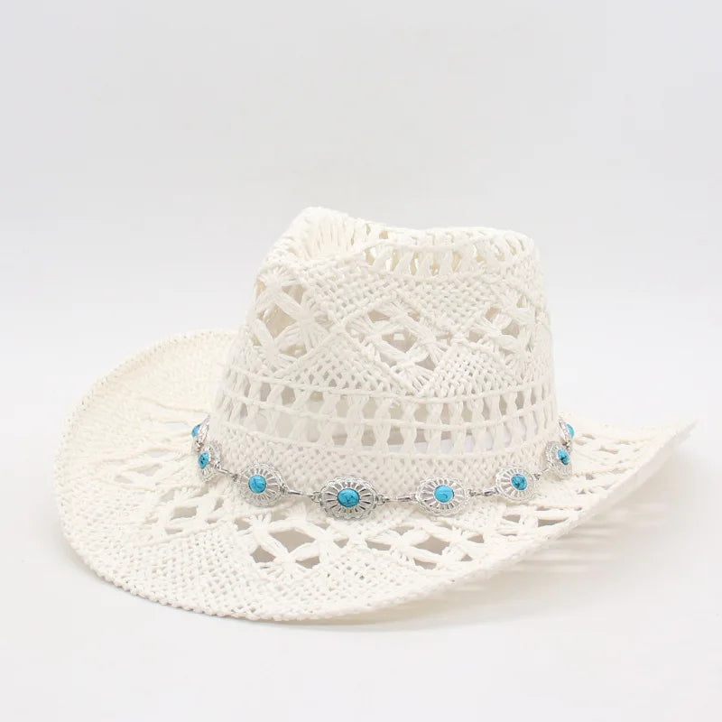 Vintage Summer Beach Bohemian Straw Hat