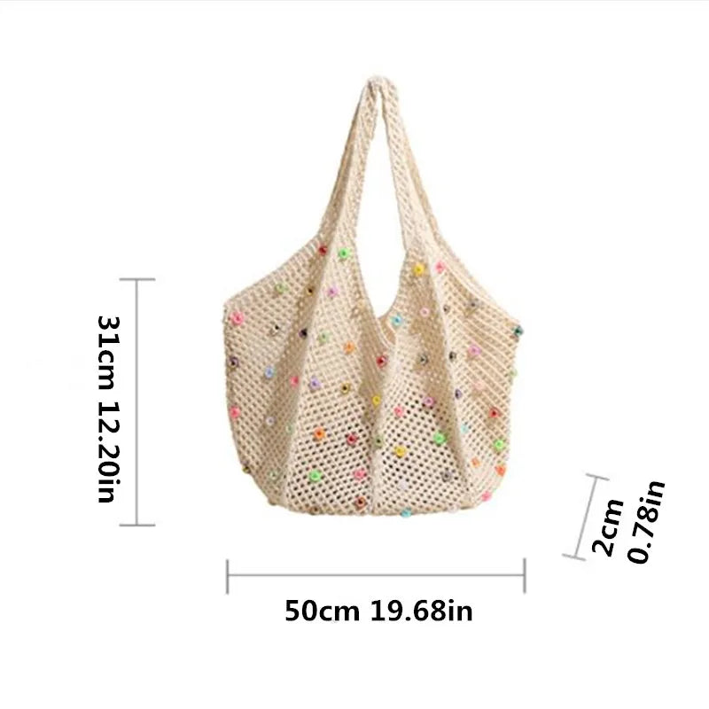 Summer Tote Bag Beach Pearl