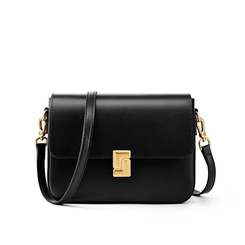 Split Leather Shoulder Bag High Quality