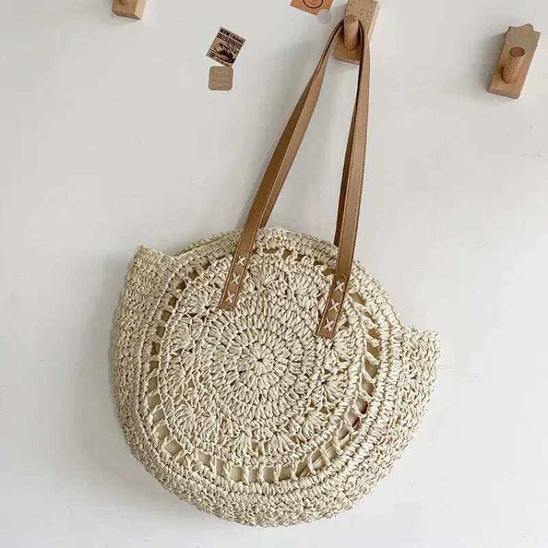 Summer Round Bag Straw Women