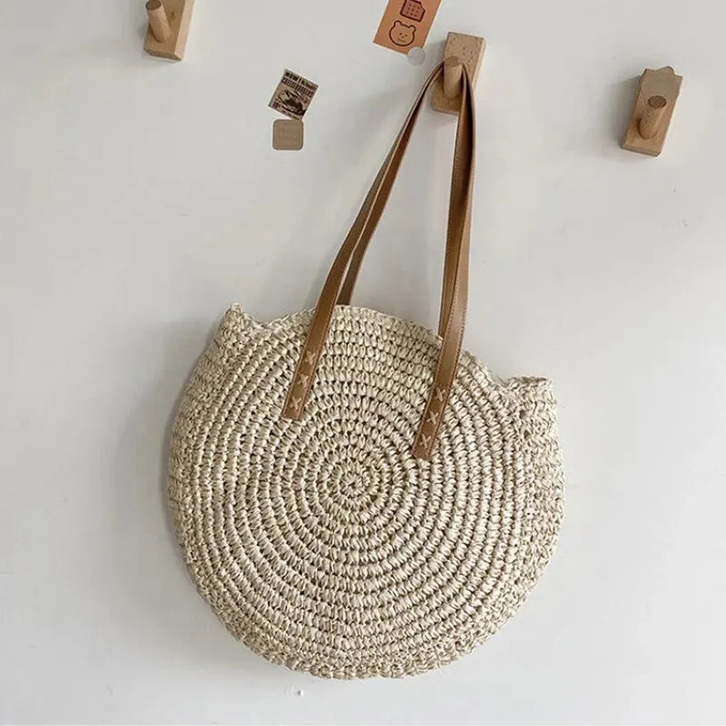 Summer Round Bag Straw Women