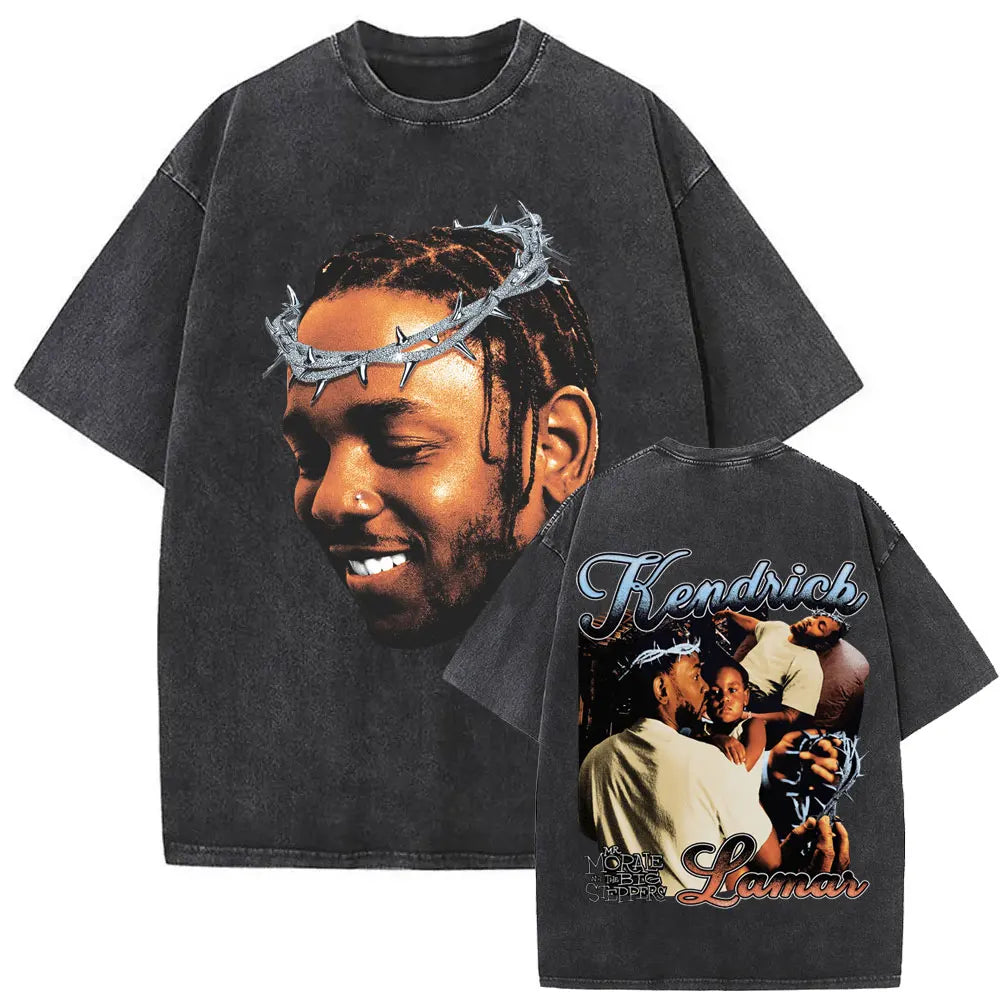 Kendrick Lamar Washed Vintage T-shirt