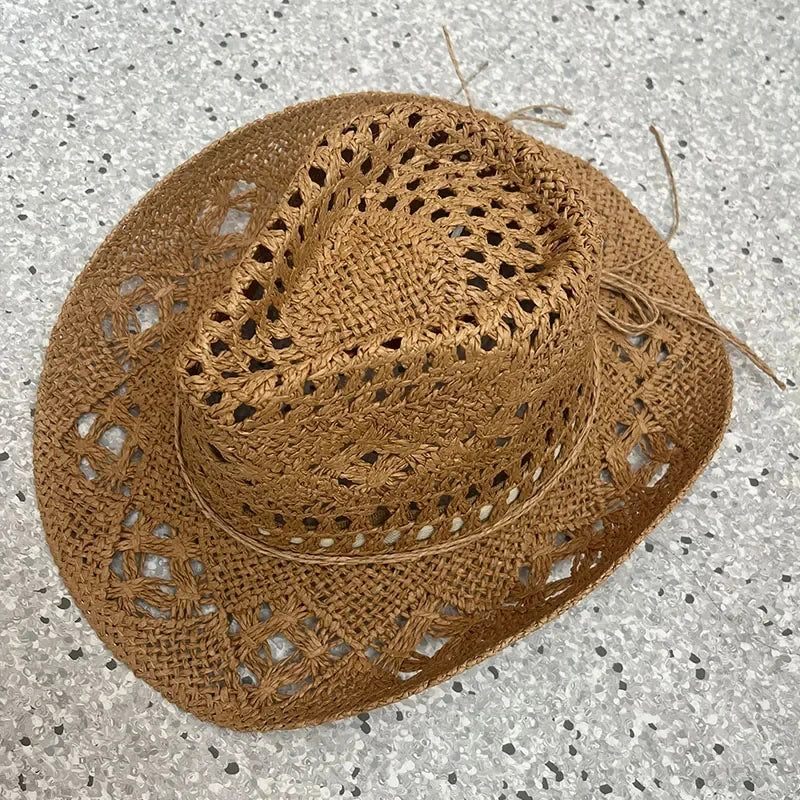 Vintage Summer Beach Bohemian Straw Hat