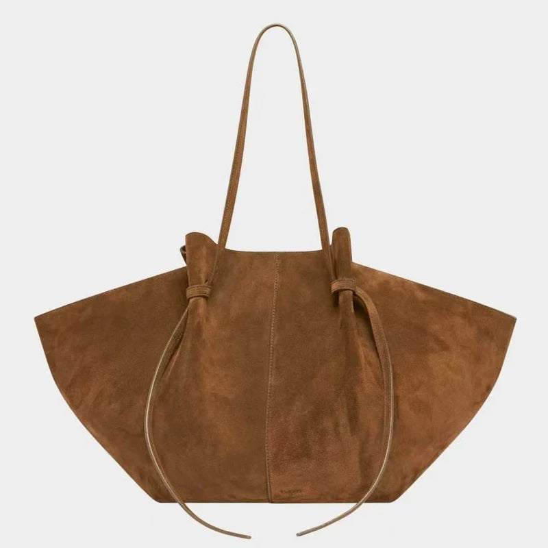 Luxury Suede Tote Bags Designer Vintage
