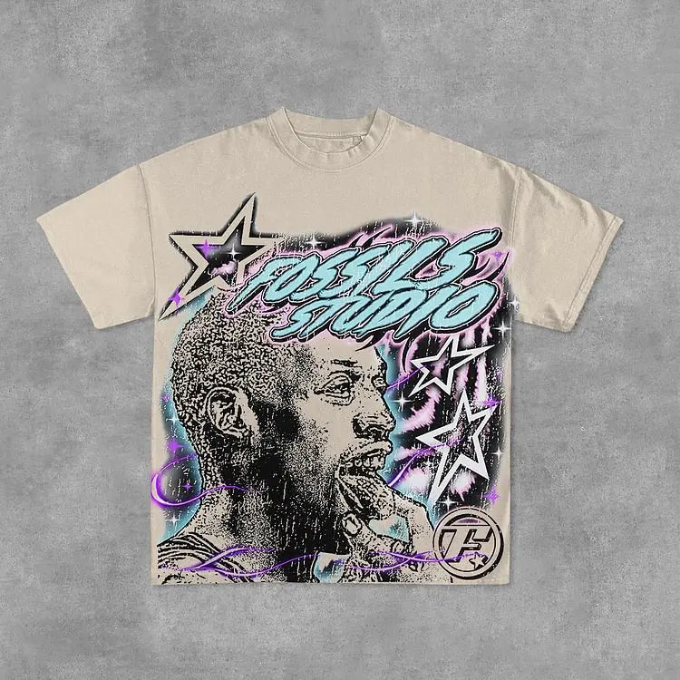 Vintage Oversize Basketball T Shirts