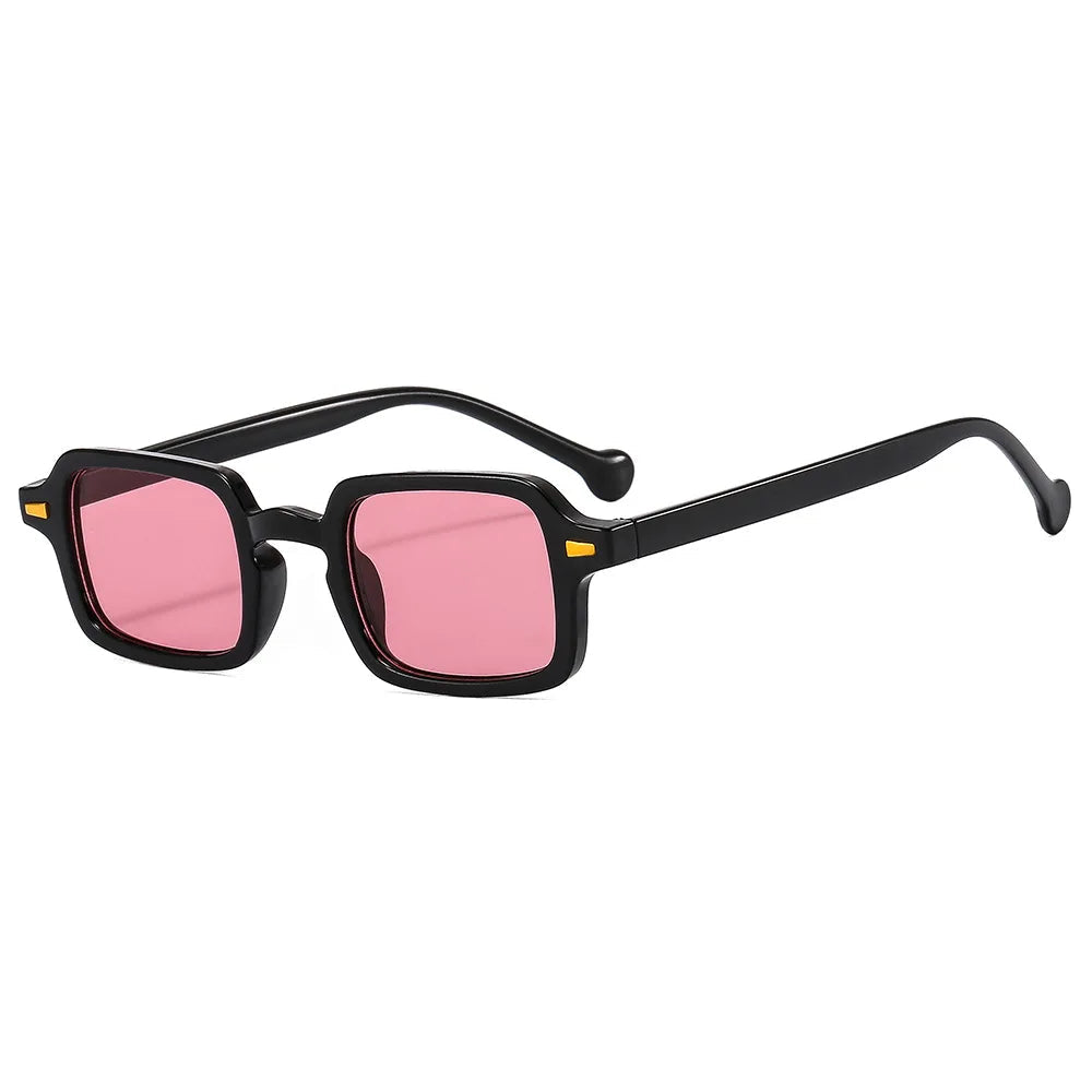 Rectangle Sunglasses Vintage UV400